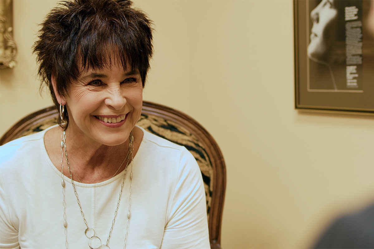 Woman after facelift in Gulf Shores, AL